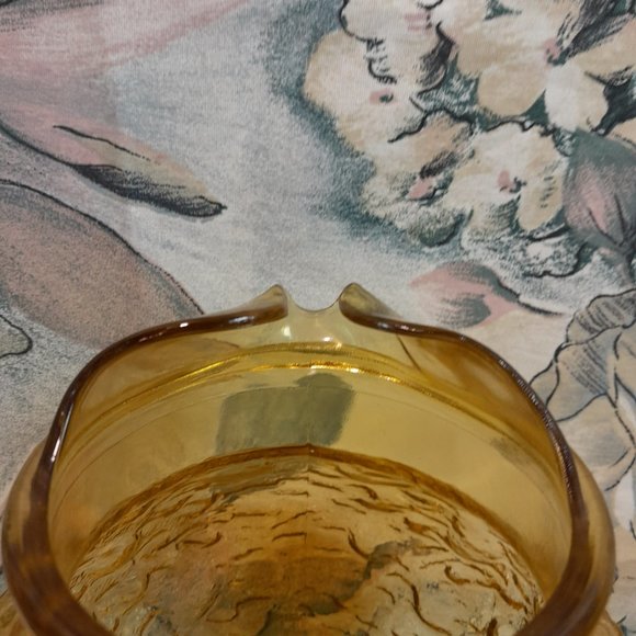 Vintage Anchor Hocking Lido Gold Pitcher and Glasses Set 🌟 - Picture 8 of 11